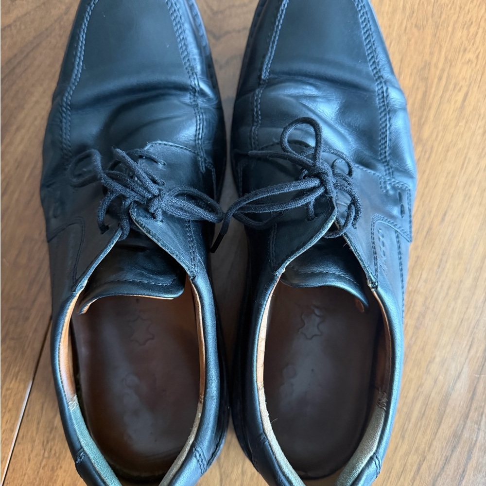 Men's Black Leather Shoes